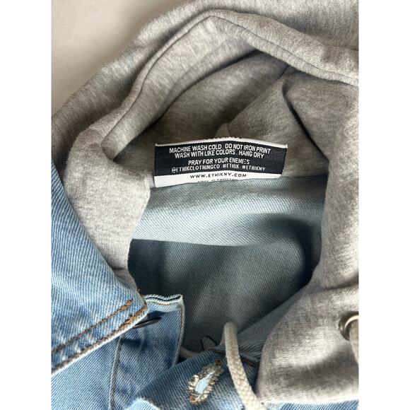 Original Ethik Embroided Denim Vest - Picture 5 of 8